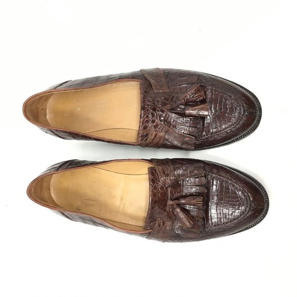Johnston & Murphy Croc Design Loafers. Johnston & Murphy Men main image 4